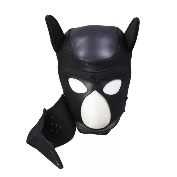 Dog Mask Soft Pup Cosplay Role Play - Picture 11 of 11